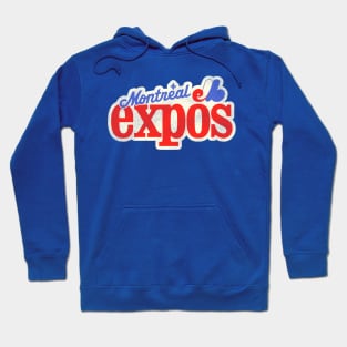 Defunct Montreal Expos Baseball Team Hoodie